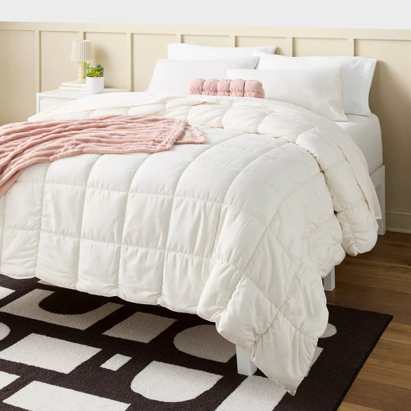 Box Stitch Puffer Comforter - Room Essentials