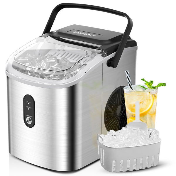 EUHOMY Portable Ice Makers Countertop with Handle
