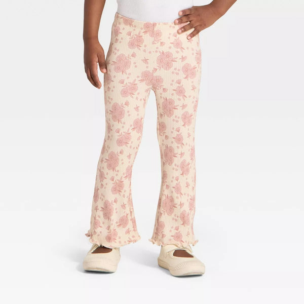 Toddler Girls' Ribbed Flare Leggings - Cat & Jack™