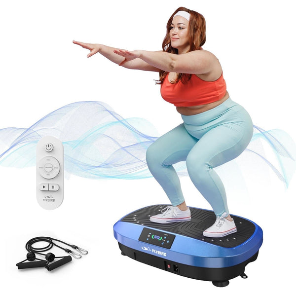 Vibration Plate Exercise Machine – Blue