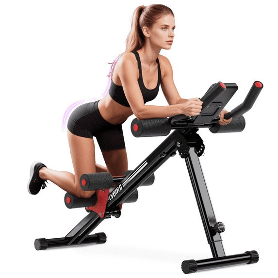 Adjustable Ab Trainer – Foldable, 330 lbs Capacity, Full Body Workout